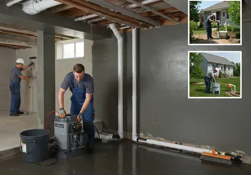 Basement Waterproofing and Flood Prevention process in Darien, IL